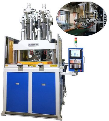 Macchina di stampaggio a iniezione a cacciavite a due colori con tavolo rotativo