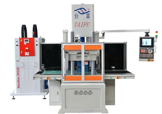 120 tonnellate LSR macchina di stampaggio a iniezione di silicone con tavolo di lavoro basso