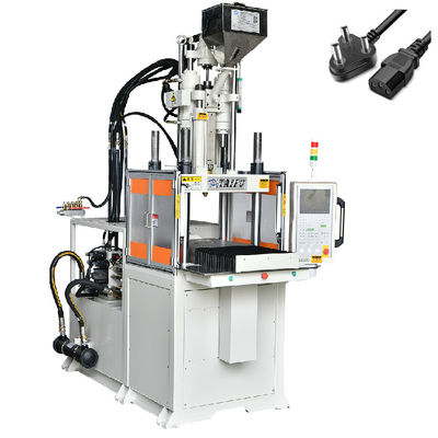 Durabile 55 tonnellate Verticale Single Slide Injection Molding Machine Per UK Plug