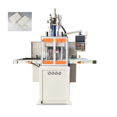 Macchina per stampaggio a iniezione verticale a doppio scorrimento ad alta efficienza per la fabbricazione di schermi filtranti