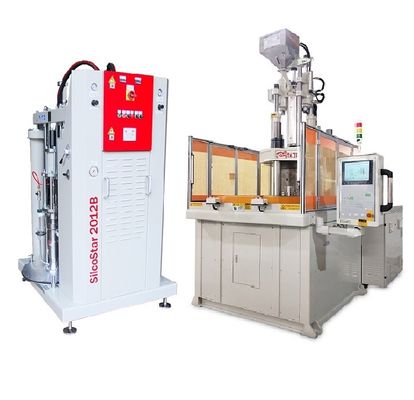 Macchina per lo stampaggio a iniezione di silicone per ciuccioli di gomma liquida