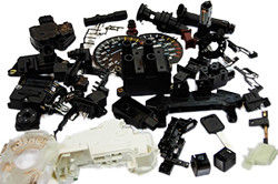 Macchine per stampaggio a iniezione verticale da 250 tonnellate