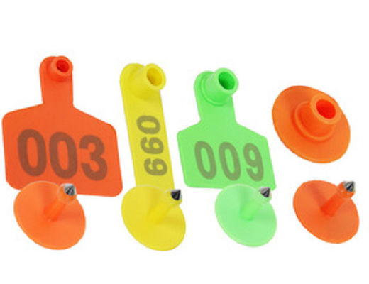 85 tonnellate Verticale rotante di plastica Tavola Iniezione stampaggio macchina utilizzata per etichette d'orecchio degli animali