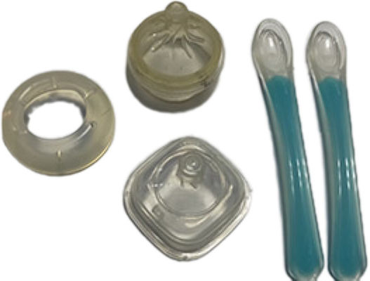 120 tonnellate LSR Silicone Iniezione Stampaggio Macchina Con Single Slide
