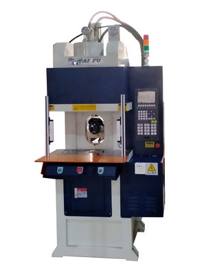 55 tonnellate Vertical Injection Molding Machine For Power Cord con colore blu