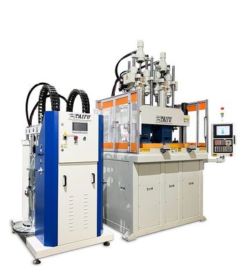 Macchina per lo stampaggio a iniezione di silicone a due colori LSR 120 tonnellate