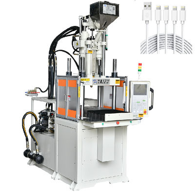 Durabile 55 tonnellate Verticale Single Slide Injection Molding Machine per Apple Data Plugs
