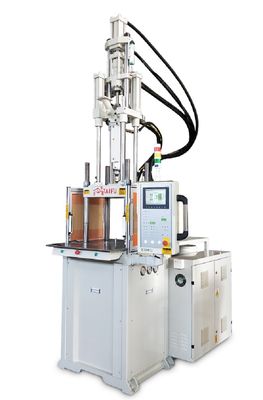 Efficiente macchina per lo stampaggio a iniezione di plastica a alta velocità verticale da 55 tonnellate con qualità eccezionale