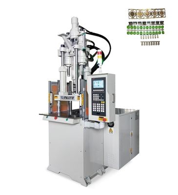 55 tonnellate di macchina di stampaggio a iniezione verticale standard per connettori in PVC
