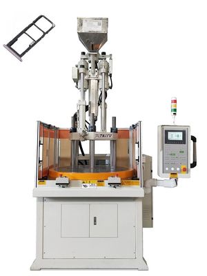 Alta efficienza 55 tonnellate SIM card Tray Holder slot Making Machine Vertical Molding Machine