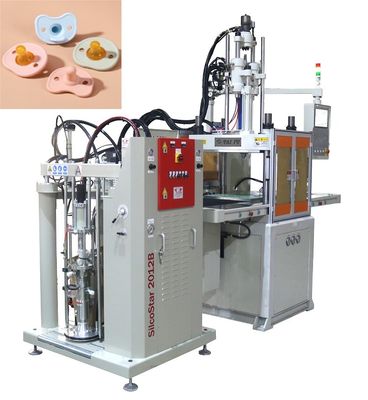 Efficiente e precisa Verticale LSR Silicone Iniezione stampaggio macchina per mammifero bambino