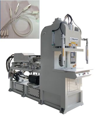 Alta efficienza 55 tonnellate cavi dati macchina di stampaggio a iniezione con tipo C bianco