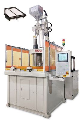 Macchina di iniezione verticale rotativa ad alta efficienza da 120 tonnellate utilizzata per la fabbricazione di filtri per aria/olio