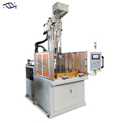 55 tonnellate macchina di stampaggio a iniezione verticale rotativa per montature per occhiali