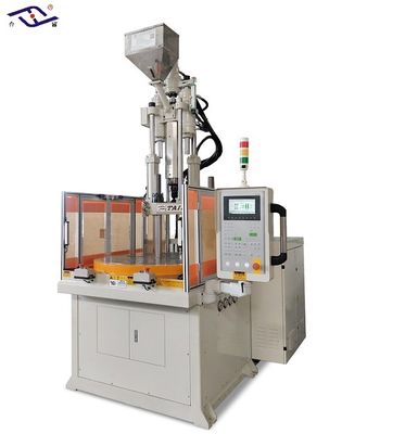 55 tonnellate macchina di stampaggio a iniezione verticale rotativa per montature per occhiali