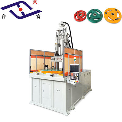 Alta efficienza 200 tonnellate rotativa Verticale Iniezione stampaggio macchina per barbell piastre