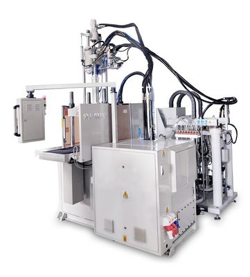 85 tonnellate Calzatura Sulla Fabbricazione di Macchine Verticale doppio scivolo LSR Iniezione stampaggio