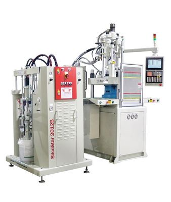 85 tonnellate Calzatura Sulla Fabbricazione di Macchine Verticale doppio scivolo LSR Iniezione stampaggio