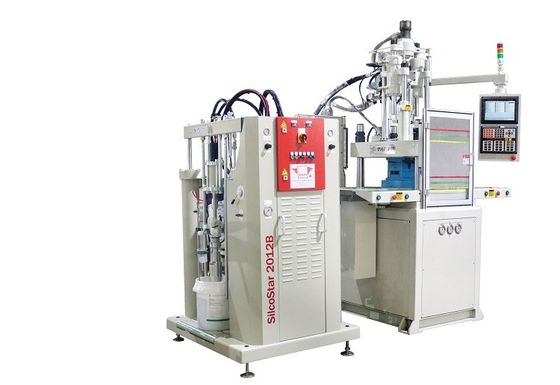 85 tonnellate di doppio scivolo LSR Vertical Injection Molding Machine usata per la cinghia di silicone
