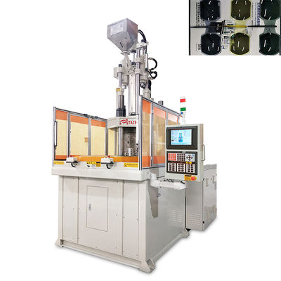 Macchina di iniezione verticale rotativa ad alta efficienza da 120 tonnellate per occhiali ottici