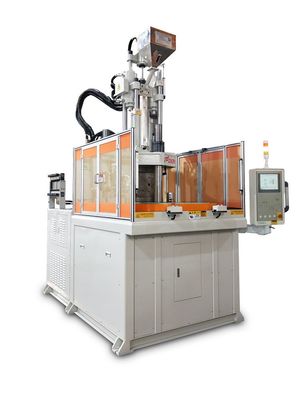 Macchina di iniezione verticale rotativa ad alta efficienza da 120 tonnellate per occhiali ottici