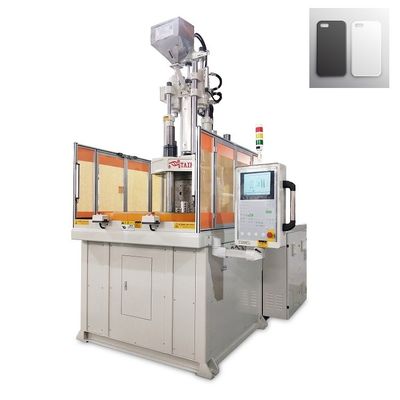Macchina per l'iniezione verticale rotativa da 120 tonnellate per la fabbricazione di custodie per telefoni cellulari