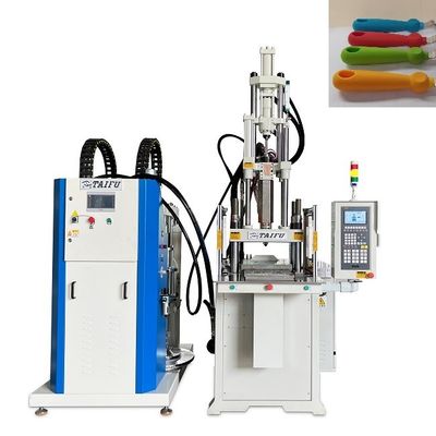 Macchina per lo stampaggio a iniezione di silicone verticale per la fabbricazione di maniglie di coltello in silicone