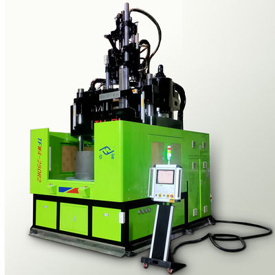 Macchina per stampaggio a iniezione verticale rotativa a 250 tonnellate per la fabbricazione di pezzi di ricambio per auto