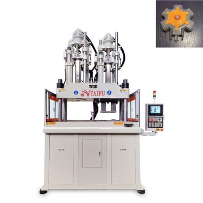 Due colori 170 tonnellate Vertical Injection Molding Machine per Outlet Extension Cord Hub