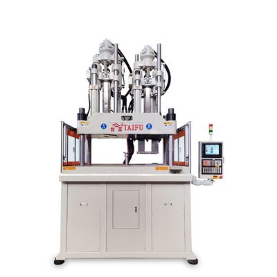 Due colori 170 tonnellate Vertical Injection Molding Machine per Outlet Extension Cord Hub