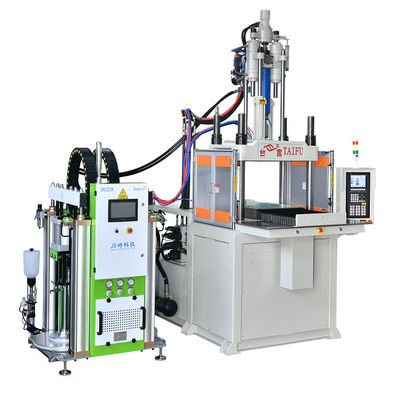 Macchina per lo stampaggio a iniezione verticale di silicone liquido ad alta efficienza per la fabbricazione di custodie per telefoni