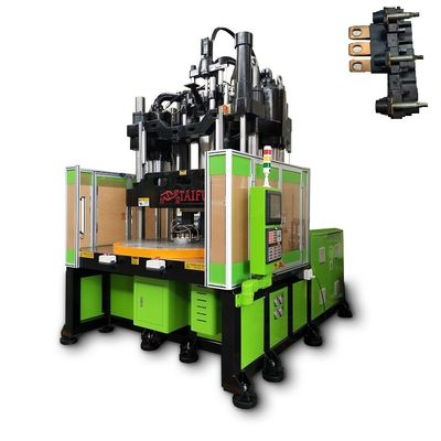 Macchine per stampaggio a iniezione verticale a basso carico per la fabbricazione di blocchi di terminali