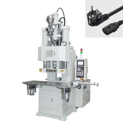 55 tonnellate C-type Vertical Injection Molding Machine per il cavo di alimentazione UE