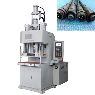 C-Type 55 tonnellate Vertical Plastic Injection Molding Machine Making Connector