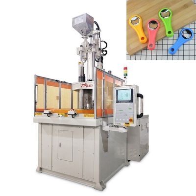 120 tonnellate macchina di stampaggio a iniezione verticale rotativa di plastica per la fabbricazione di apribottiglie