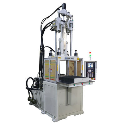 Macchina per stampaggio a iniezione verticale a singolo scivolo da 85 tonnellate per la fabbricazione di maniglie di utensili