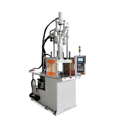 Macchina di stampaggio a iniezione verticale in plastica standard da 35 tonnellate per la fabbricazione di viti a cam lock