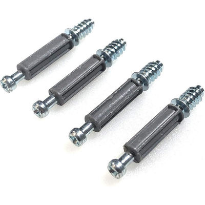 Macchina di stampaggio a iniezione verticale in plastica standard da 35 tonnellate per la fabbricazione di viti a cam lock