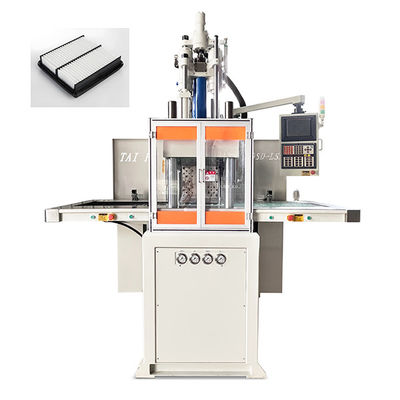 Macchina per stampaggio a iniezione verticale a doppio scorrimento ad alta efficienza per la fabbricazione di schermi filtranti