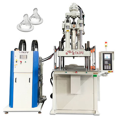 120 tonnellate Liquid Silicone Vertical Injection Molding Machine per la fabbricazione di ciuccioli per bambini
