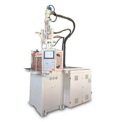 Macchina per stampaggio a iniezione verticale ad alta velocità da 85 tonnellate per la fabbricazione di cornici per occhiali