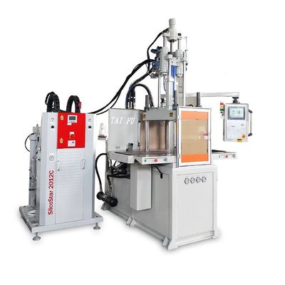Macchina per lo stampaggio a iniezione di silicone liquido a doppio scivolo per ciuccioli per bambini