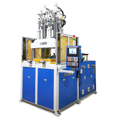 Macchina per stampaggio a iniezione verticale a due colori da 120 tonnellate per la produzione di dischi U
