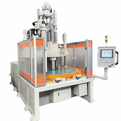 120 tonnellate Low Workbench Rotary Table Vertical Injection Molding Machine per la fabbricazione di spazzole per olio