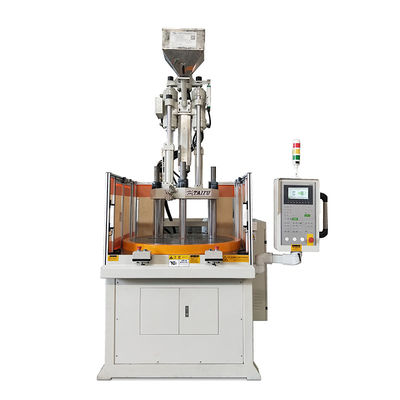 Macchina di stampaggio a iniezione di plastica rotativa verticale ad alta efficienza per la realizzazione di maniglie