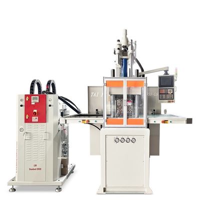 Macchina per stampaggio a iniezione a doppia scivola verticale LSR per la produzione di griglie di ghiaccio