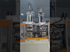 120 tonnellate due colori LSR Silicone macchina di stampaggio ad iniezione con tavolo rotativo